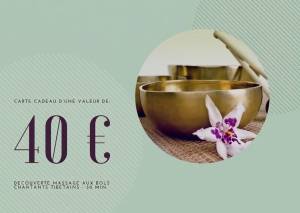 CARTE CADEAU 40